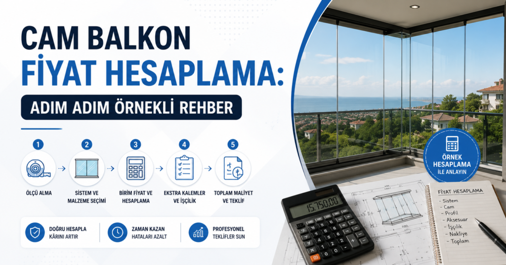 cam balkon fiyat hesaplama