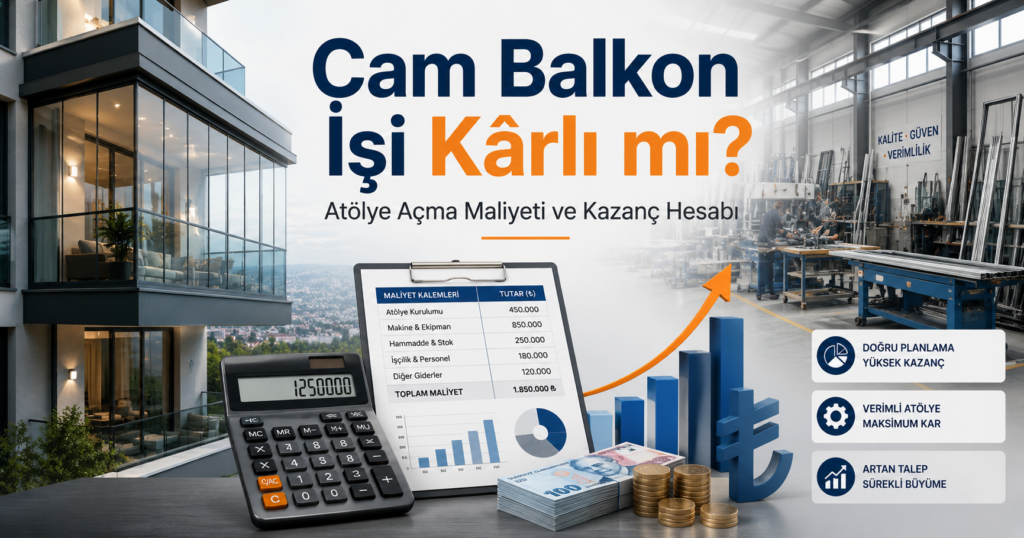 cam balkon işi kârlı mı